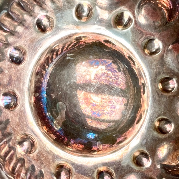 Vintage French Silver Plated Wine Tasting Cup | Sommelier Tastevin - Picture 15 of 16